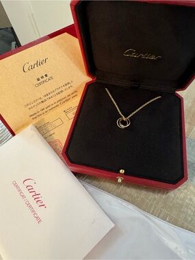 Authentic Cartier Eternity Necklace